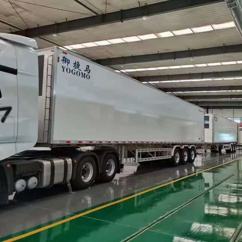 Umzimba We-trailer Oyisiqandisi wama-axle angu-3